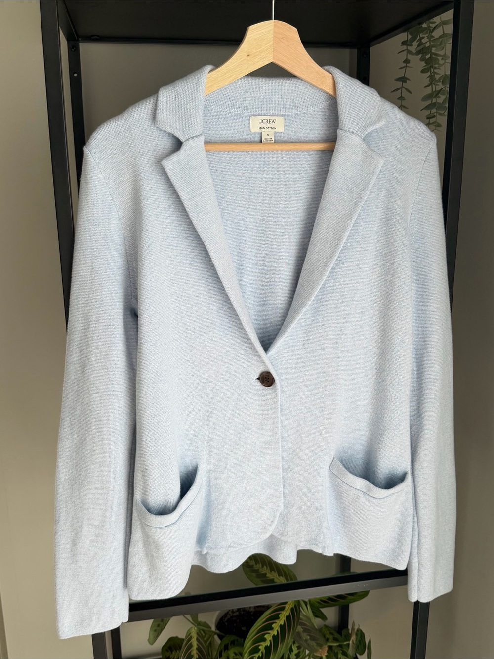 J. Crew Schoolboy Sweater Blazer